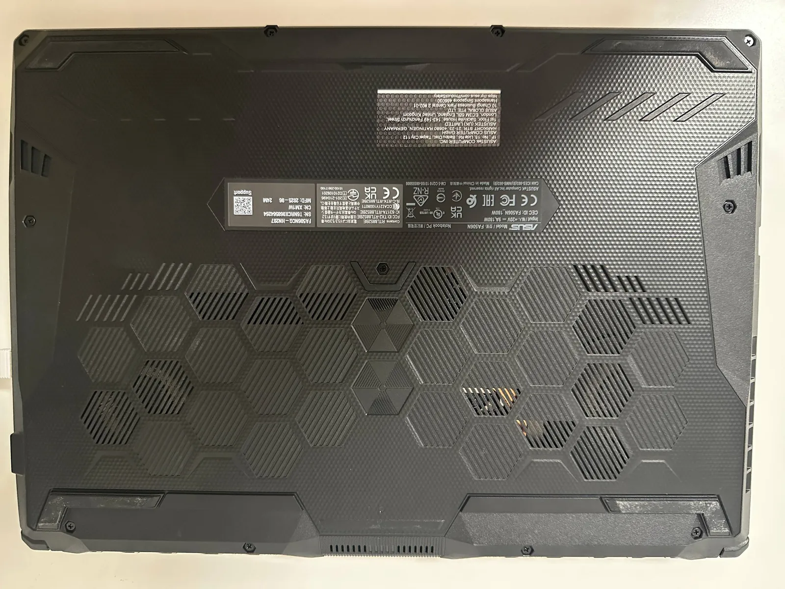 Ноутбук ASUS TUF Gaming A15 RTX 3050 4