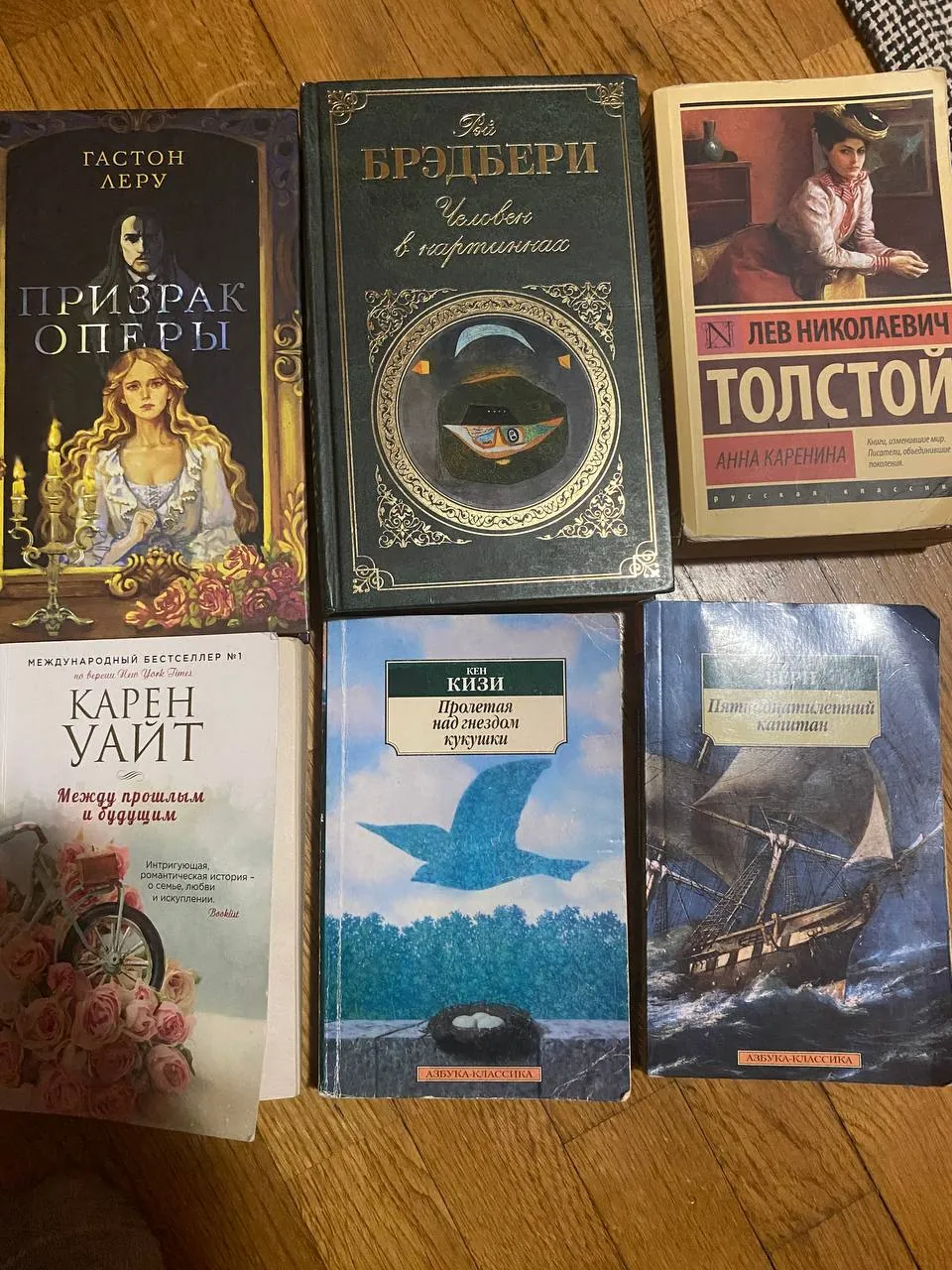 Шесть книг Толстой Верн Кизи и другие Нови-Сад 1