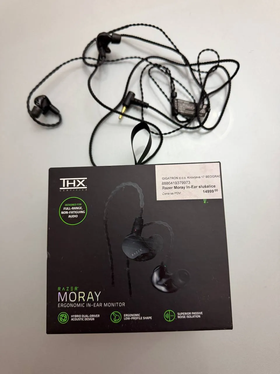 Клавиатура Razer BlackWidow V3 Mini и наушники Razer Moray Белград 1