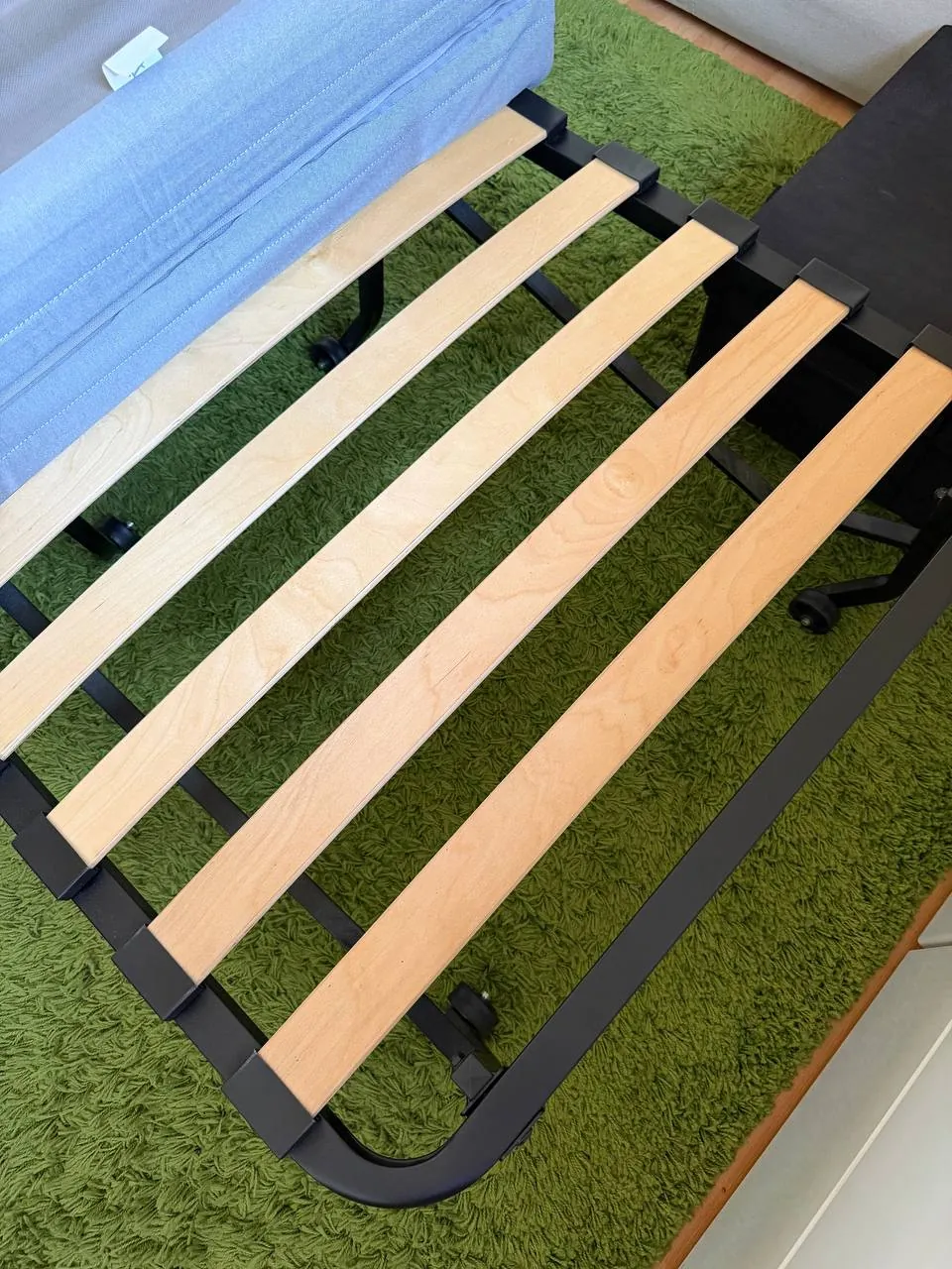 Кресло-кровать IKEA LYCKSELE серый чехол Нови-Сад 5