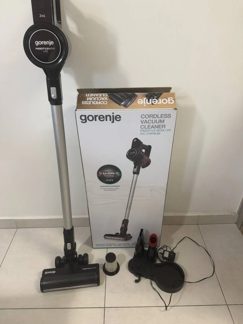 Беспроводной пылесос Gorenje Лиман 3 1