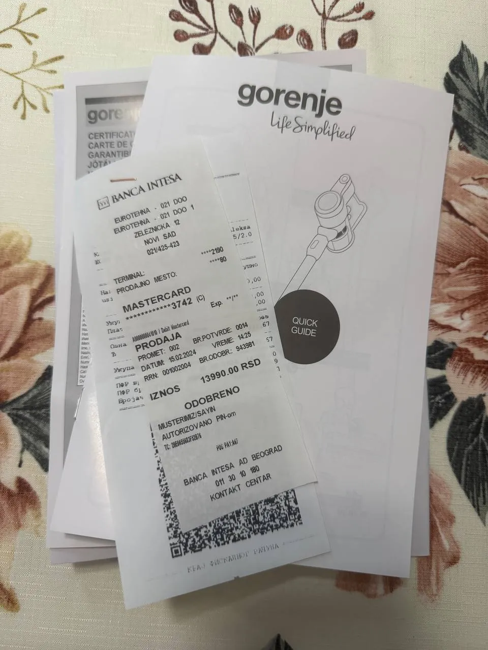 Беспроводной пылесос Gorenje Лиман 3 2