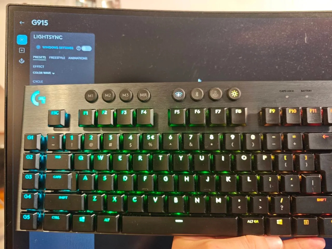 Беспроводная клавиатура Logitech G915 GL Tactile 2
