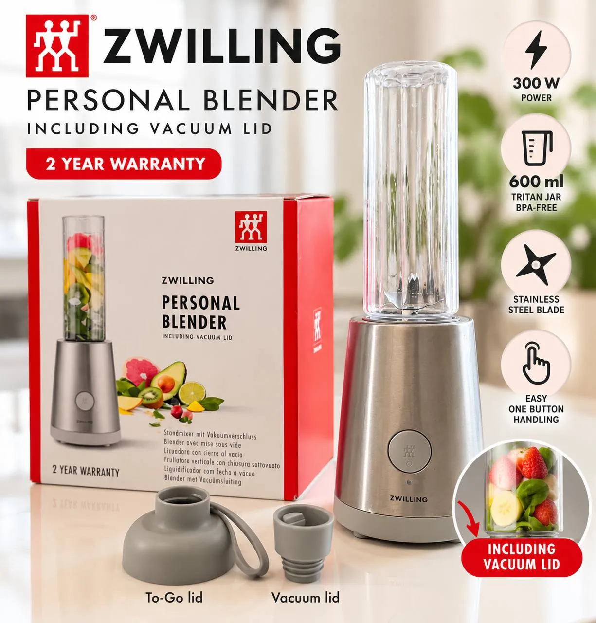 Блендер ZWILLING Personal Blender 2