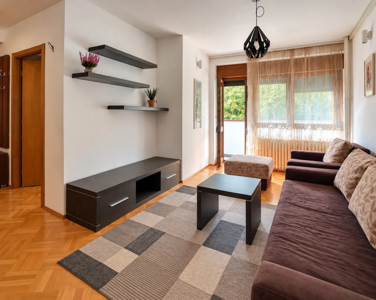 Трёхкомнатная квартира 64 м² Ташмайдан парк 1