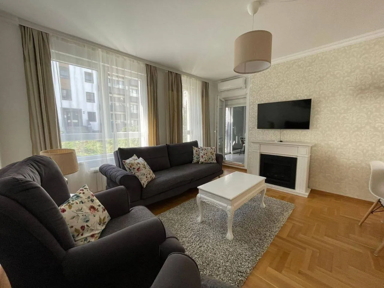 Трёхкомнатная квартира 60 м² в Сланачком путу, Палилула 9