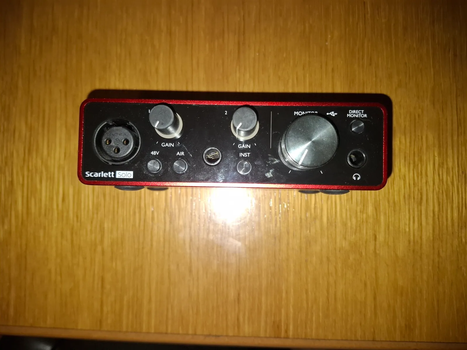 Аудиоинтерфейс Focusrite Scarlett Solo 3rd Gen Нови-Сад 2