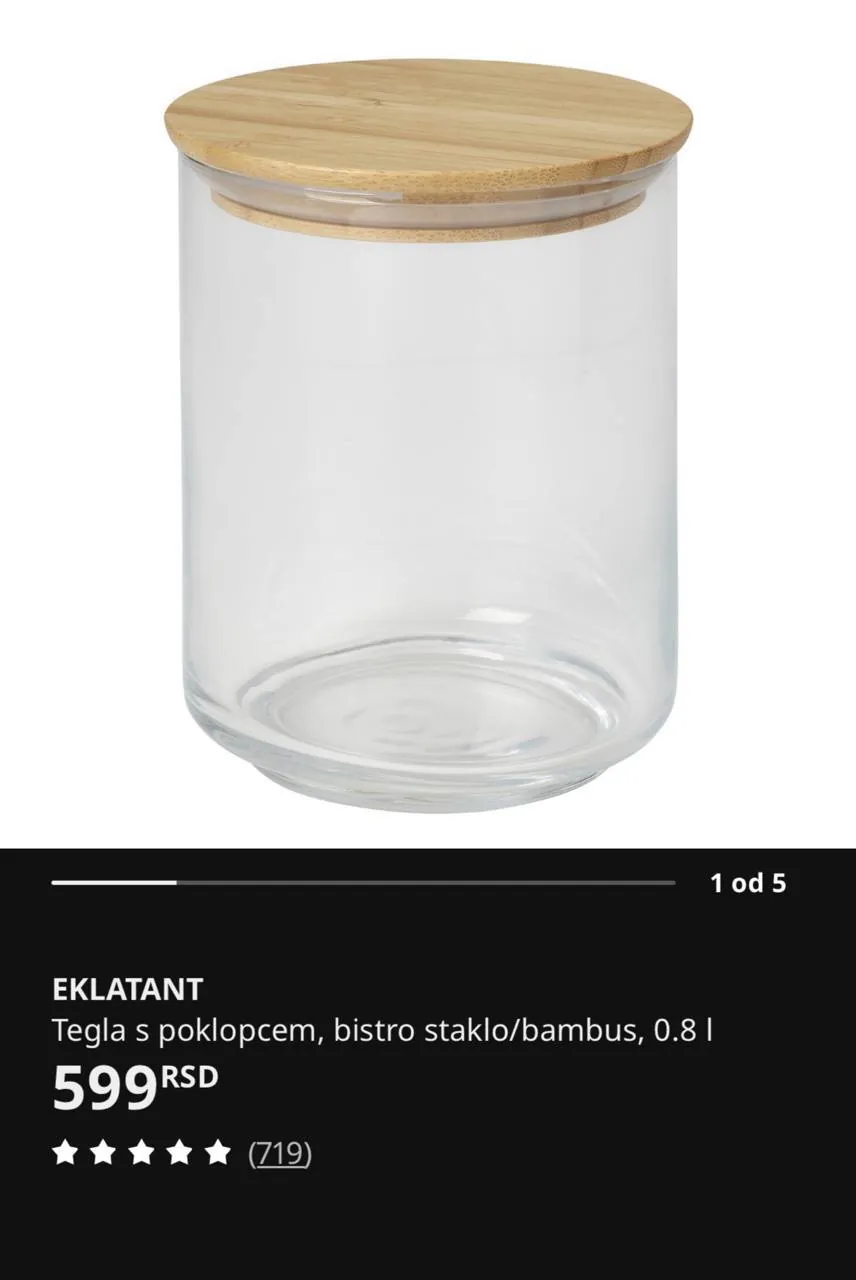 Банки для хранения и мельница для специй IKEA 5