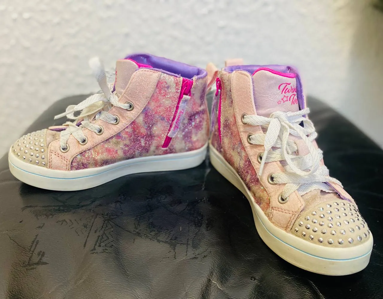 Ботинки Skechers и туфли Zara для девочки р.33 3