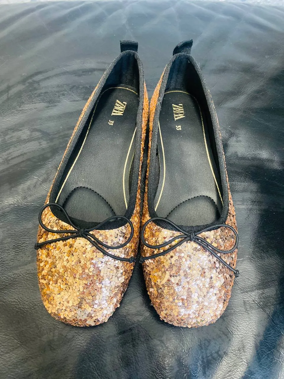 Ботинки Skechers и туфли Zara для девочки р.33 2