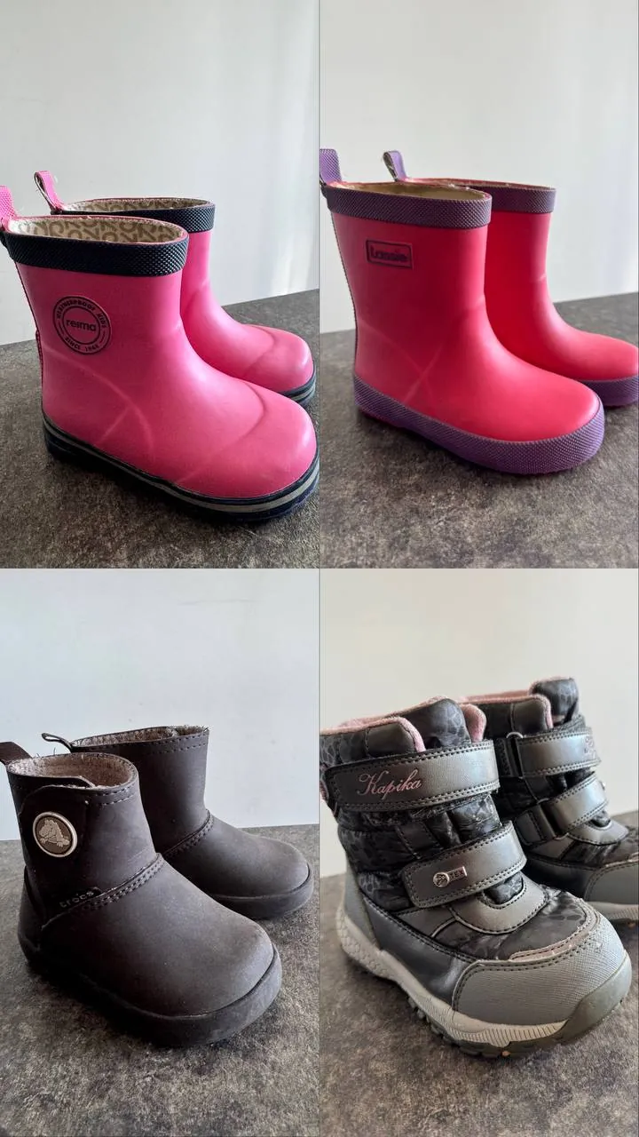 Детская обувь Reima Lassie Crocs Kapika размеры 21–25 1