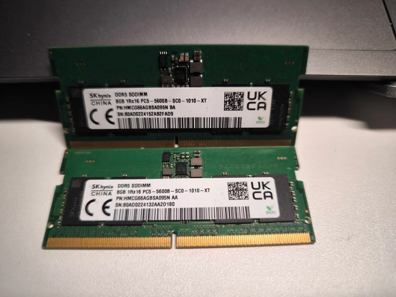 Оперативная память SK Hynix DDR5 16 ГБ ноутбук 2