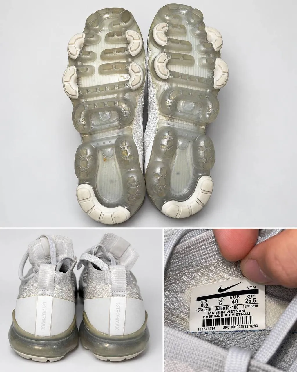 Кроссовки Nike VaporMax Flyknit 3 EU 40 2