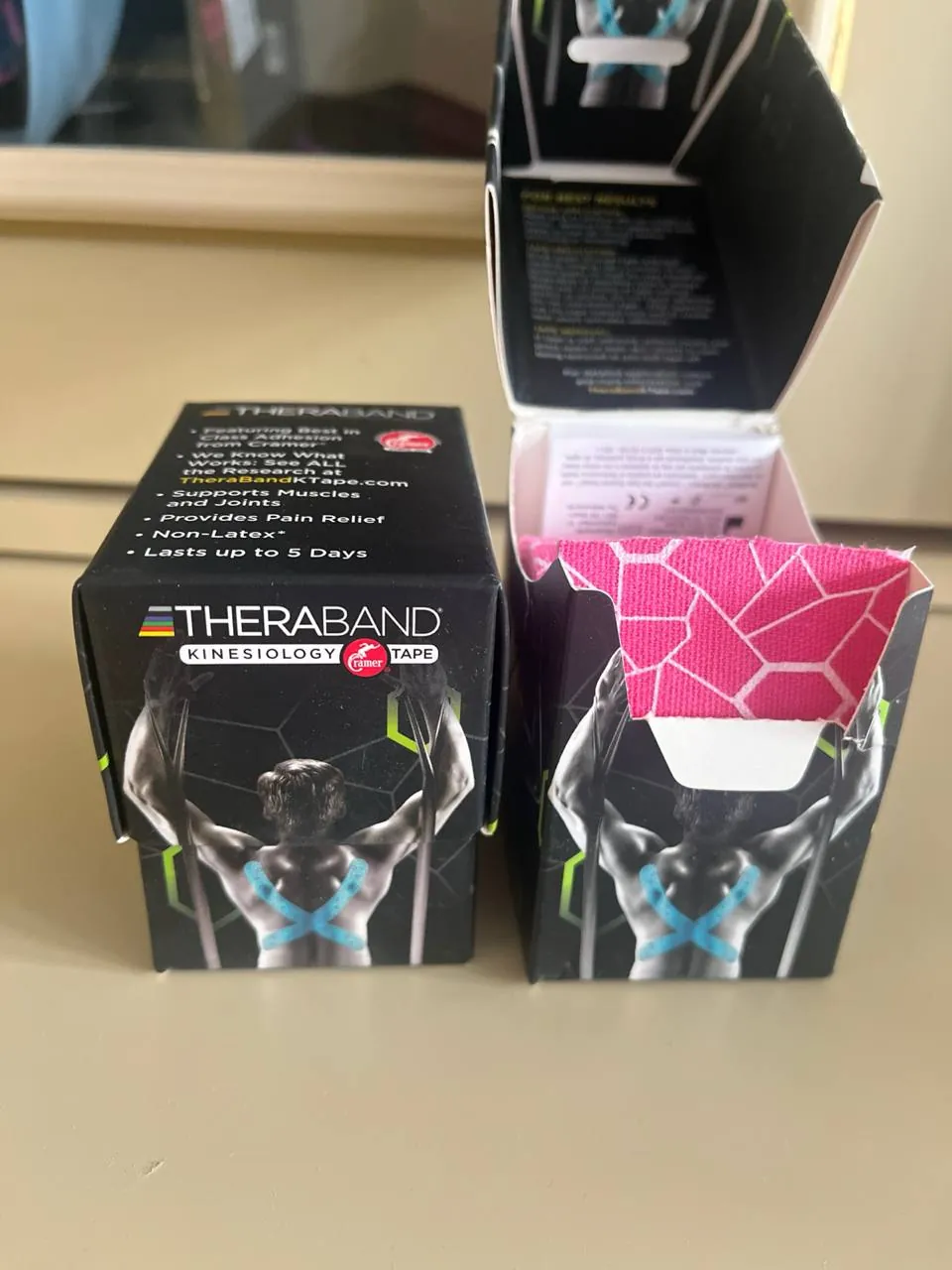 Тейпы Theraband две упаковки 1