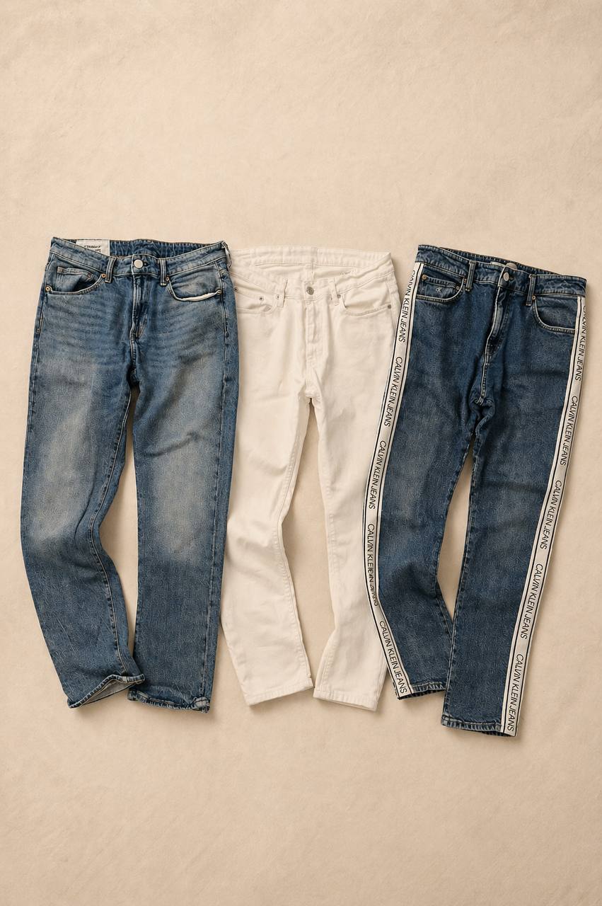 Мужские джинсы Zara Calvin Klein H M 1