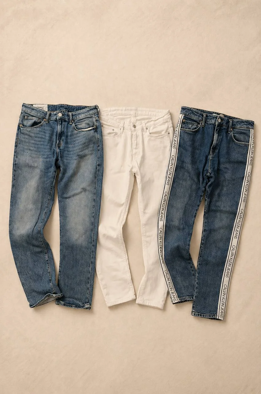Мужские джинсы Zara Calvin Klein H M 1