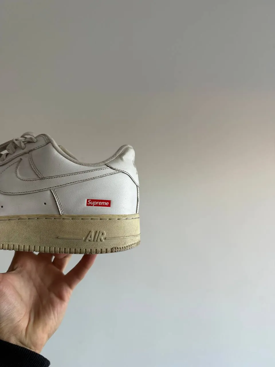 Кроссовки Supreme x Nike Air Force 1 Low White 45-46 2