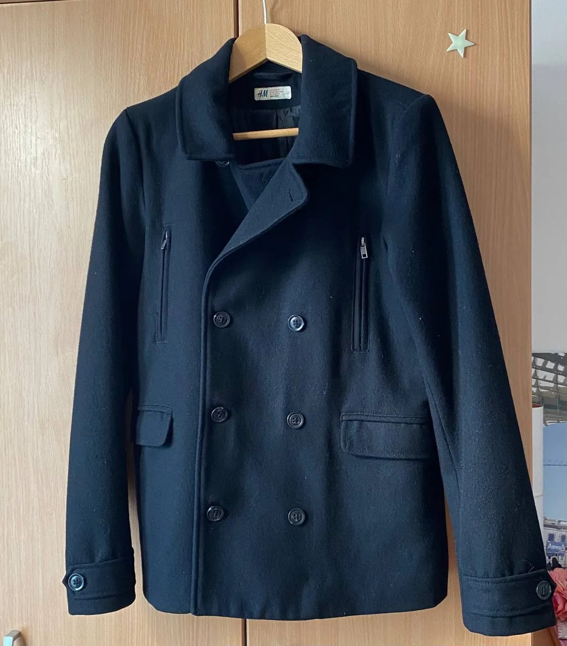 Мужское пальто H&M размер XS-S 1