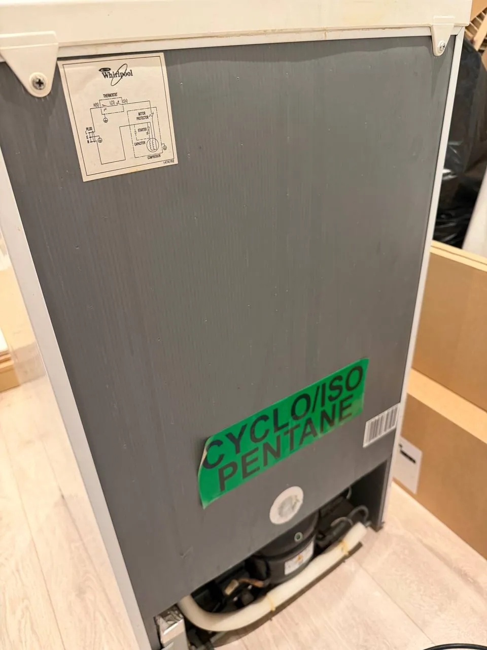 Холодильник Whirlpool WMT 503 маленький бесшумный, Белград 3