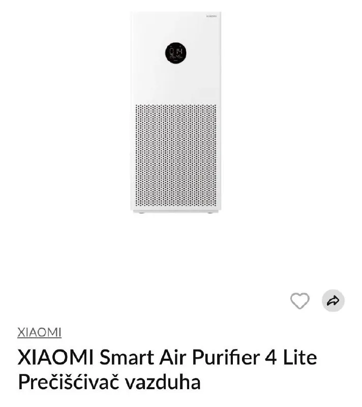 Очиститель воздуха Xiaomi Air Purifier 4 Lite новый 1