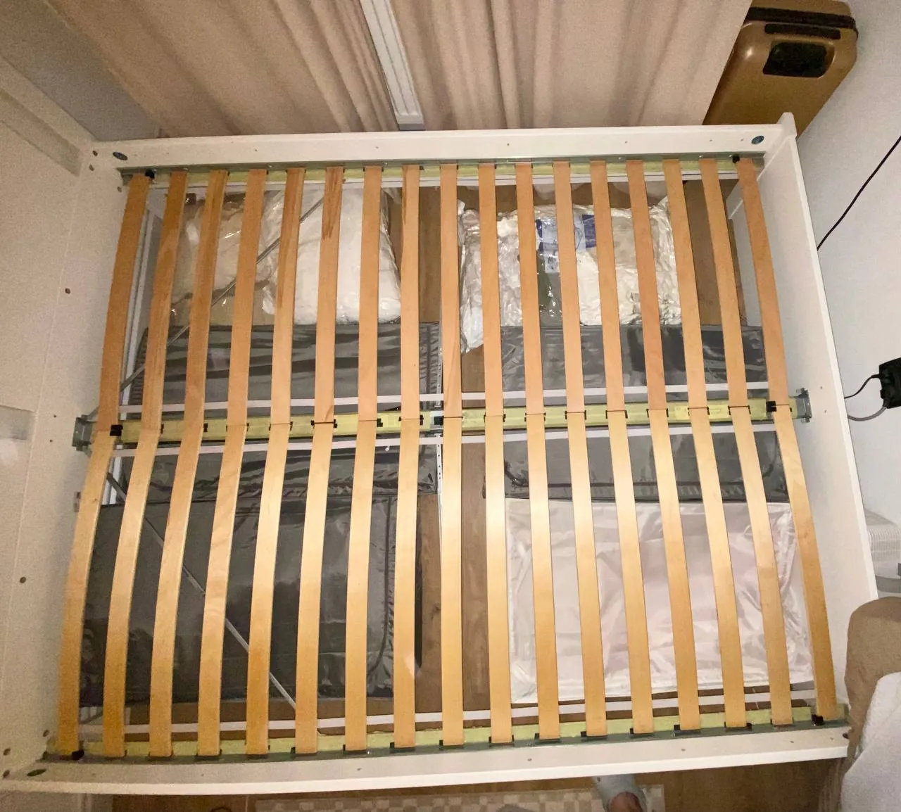 Реечное основание для кровати IKEA LURÖY 160×200 1