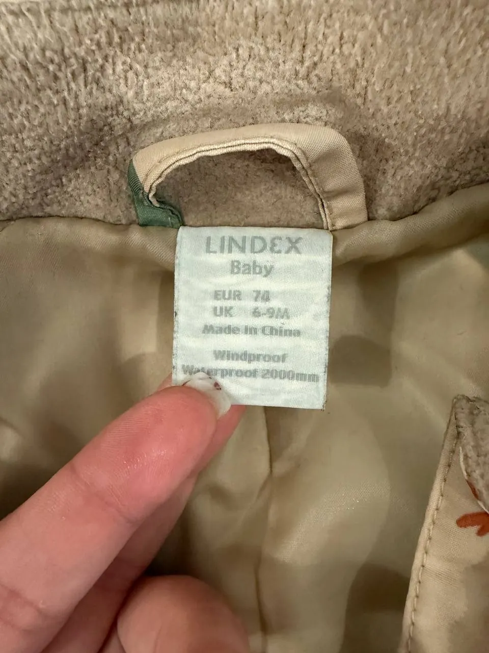 Детский комбинезон Lindex размер 74 2