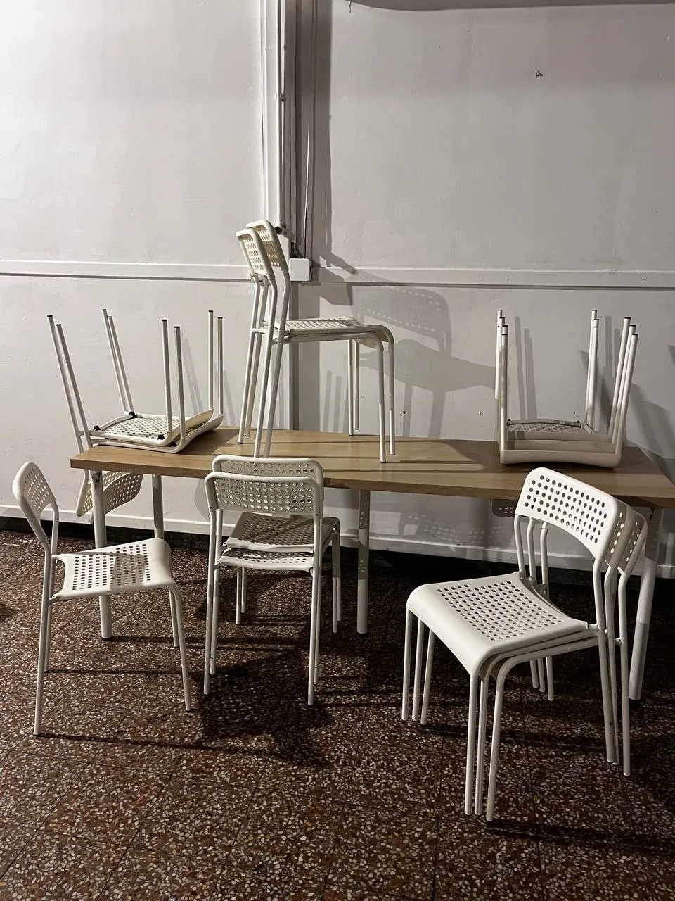 Стол и 14 стульев IKEA Подбара 1