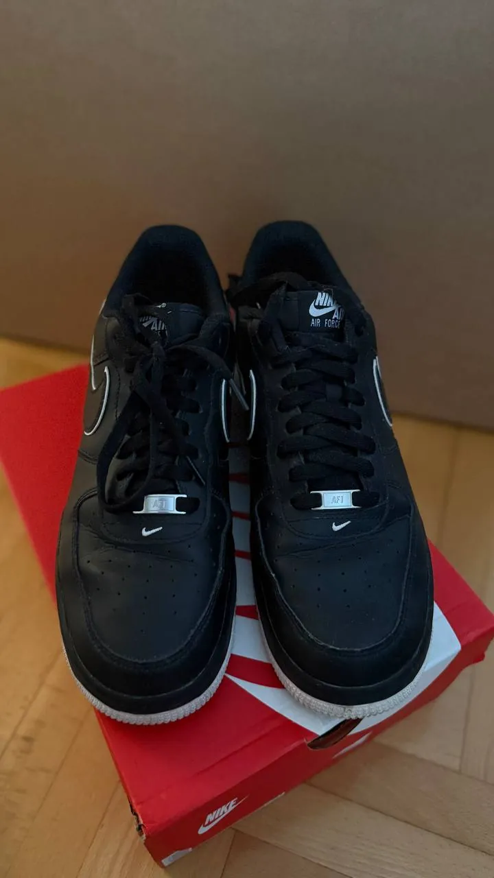 Кроссовки Nike Air Force 1 07 LV8 чёрные размер 45.5 Вождовац 2