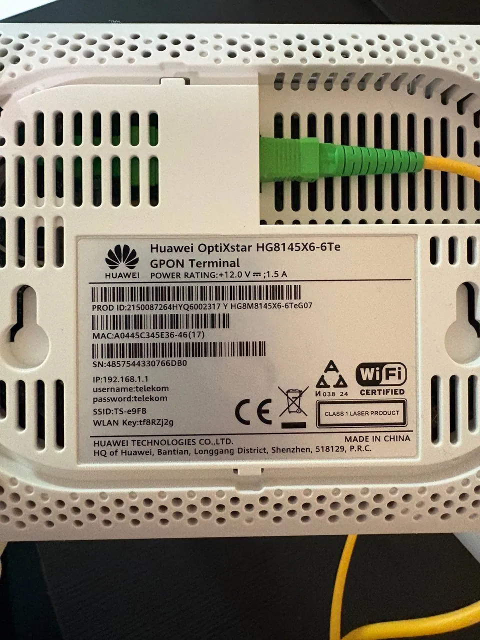 Роутер Huawei OptiXstar HG8145X6 GPON WiFi 6 Нови-Сад 2