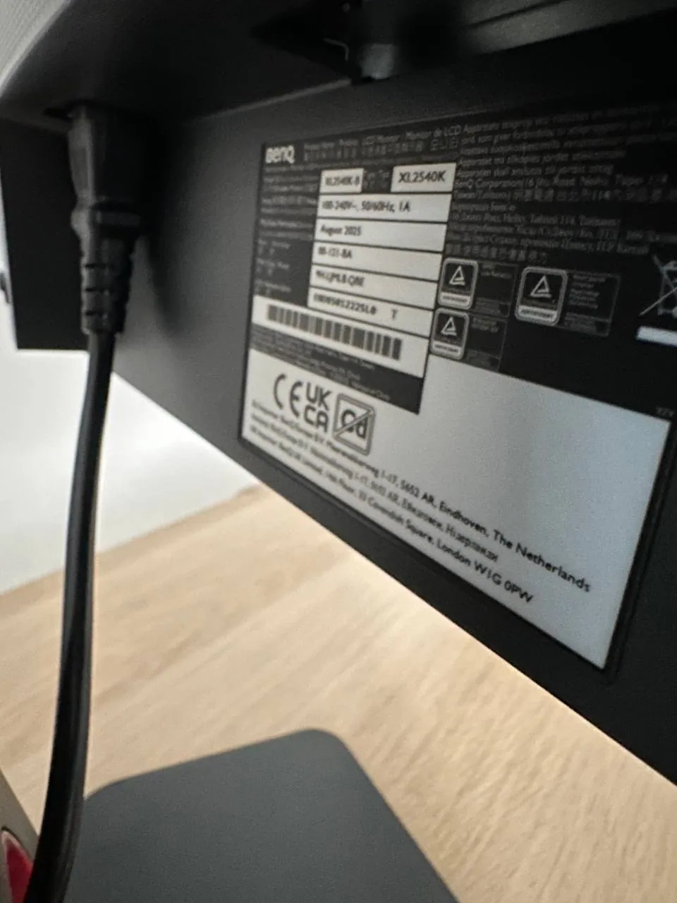 Игровой монитор Zowie XL2540K 24.5 дюйма с гарантией 2