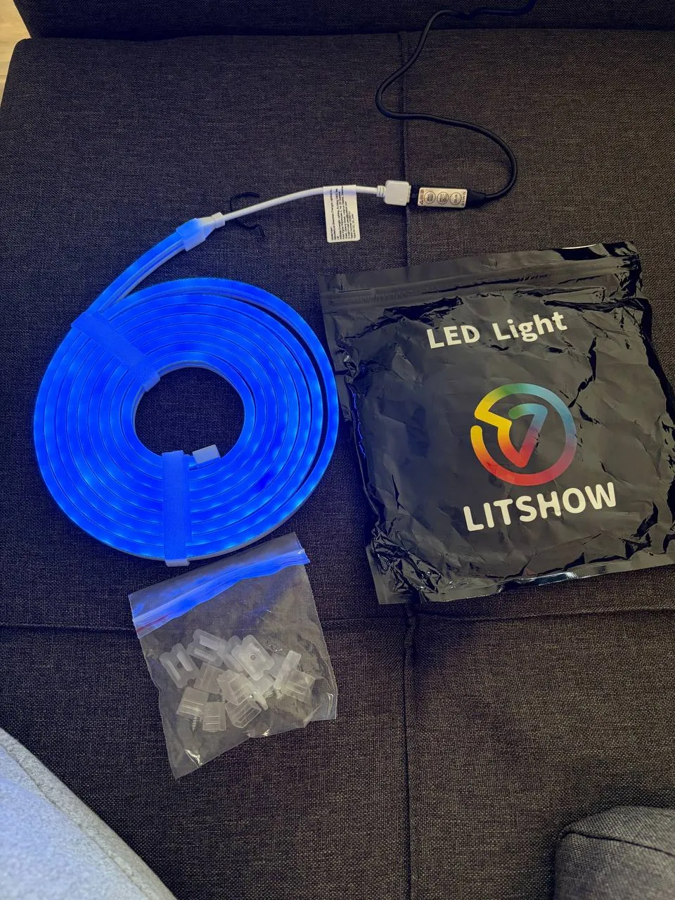 Светодиодная RGB лента 3 метра новая Звездара 1
