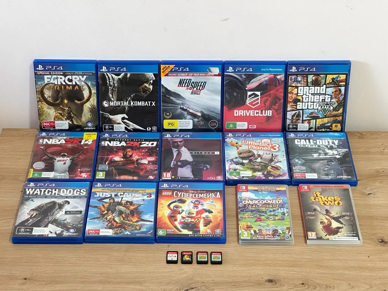 Игры для PlayStation и Nintendo Switch, набор 1