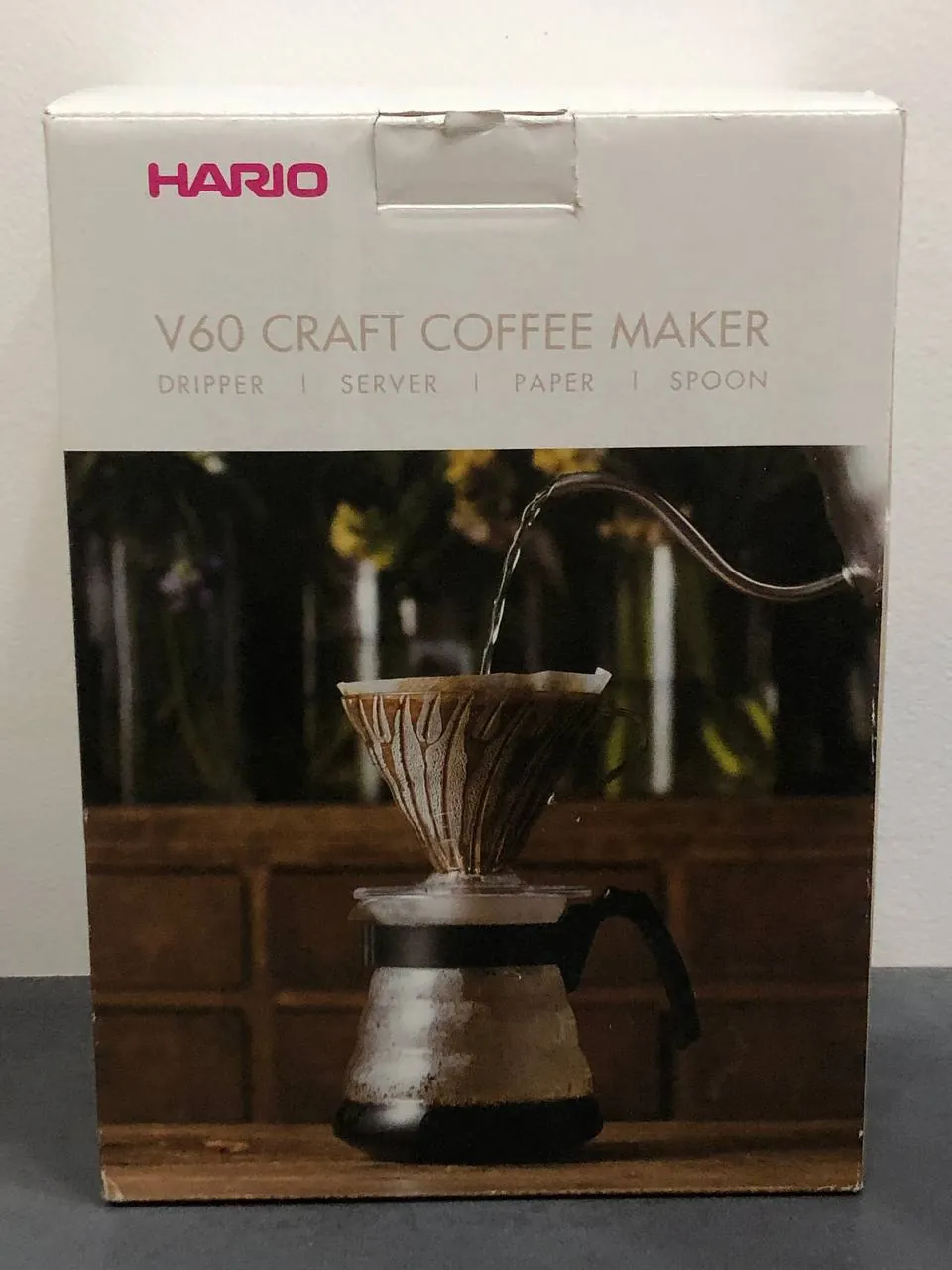 Набор для фильтр-кофе HARIO V60 с чайником и воронкой 4