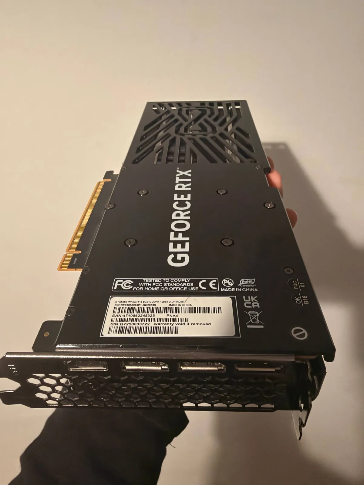 Видеокарта Palit RTX 5060 8GB Белград 2