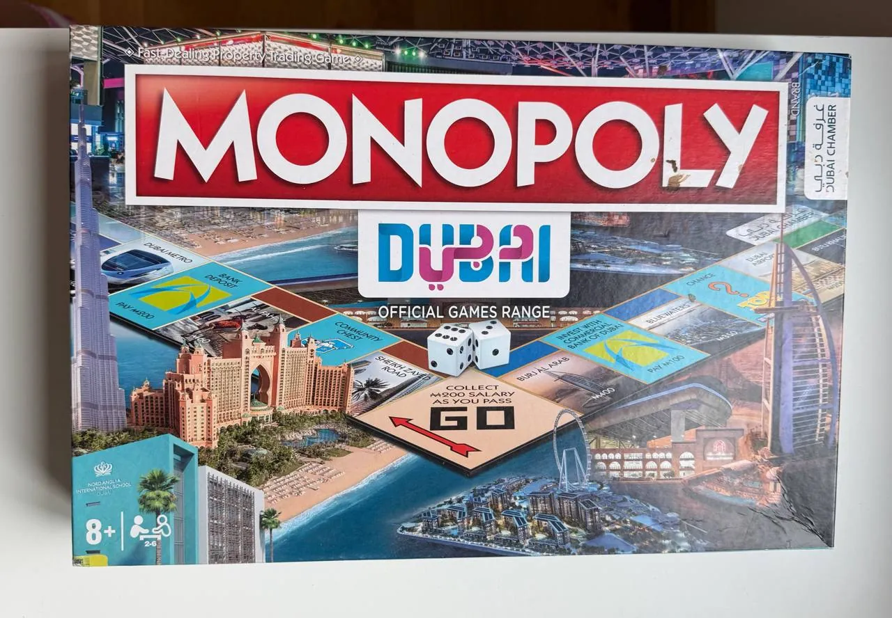 Монополия Dubai настольная игра 1