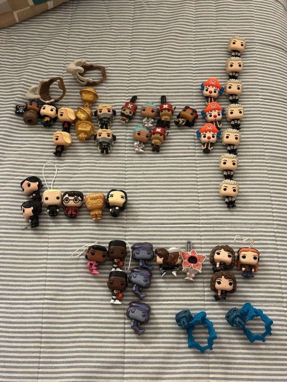 Коллекционные фигурки One Piece, Harry Potter, Stranger Things 1