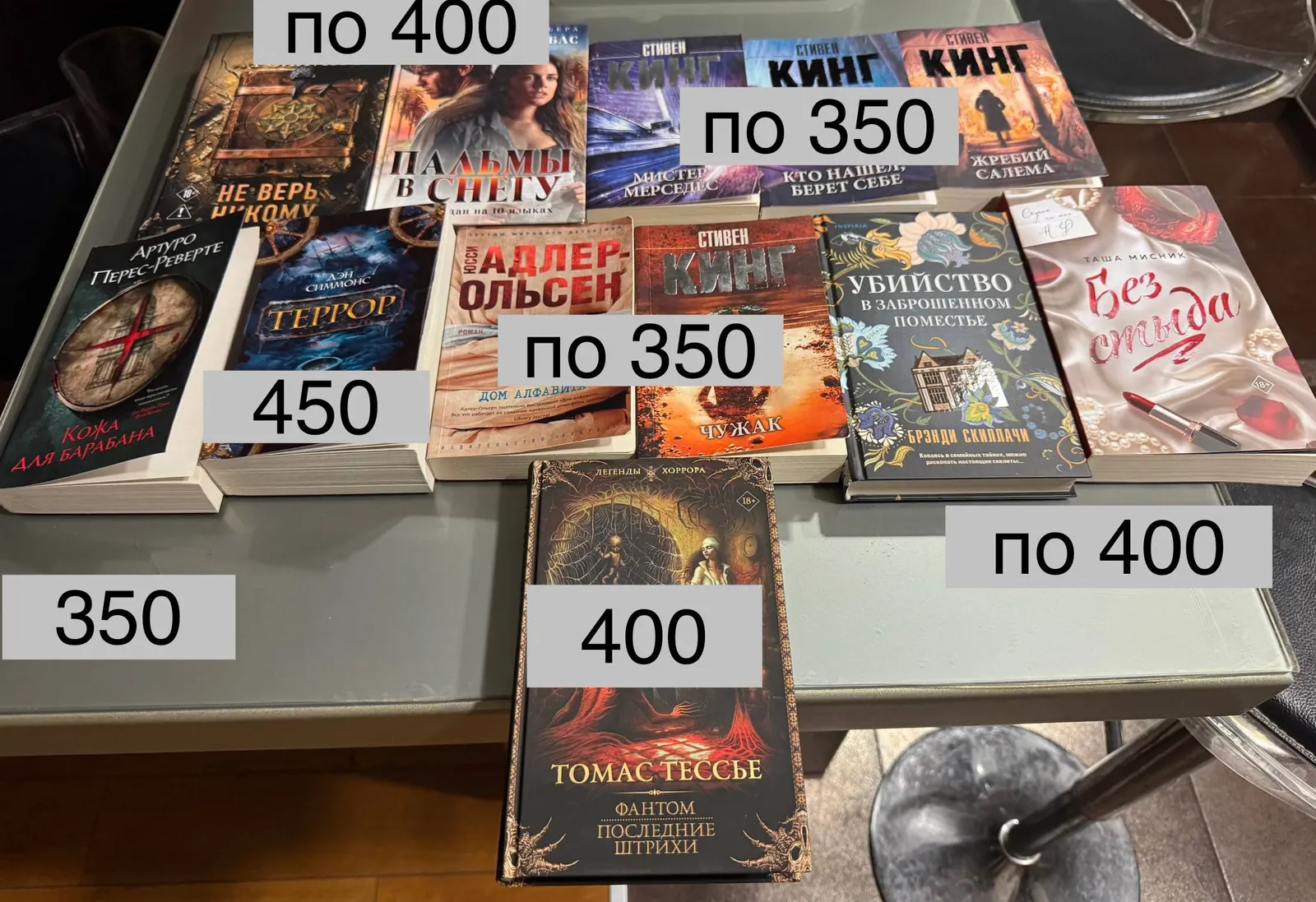 Книги Стивена Кинга Дэна Симмонса Джеймса Роллинса 1