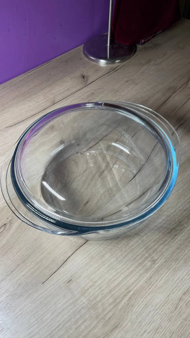 Жаропрочная форма Pyrex с родной крышкой 3