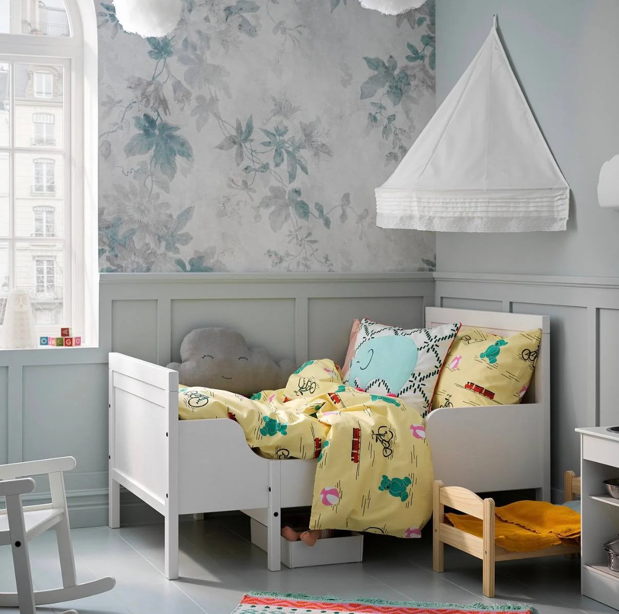 Детская раздвижная кровать IKEA SUNDVIK 1