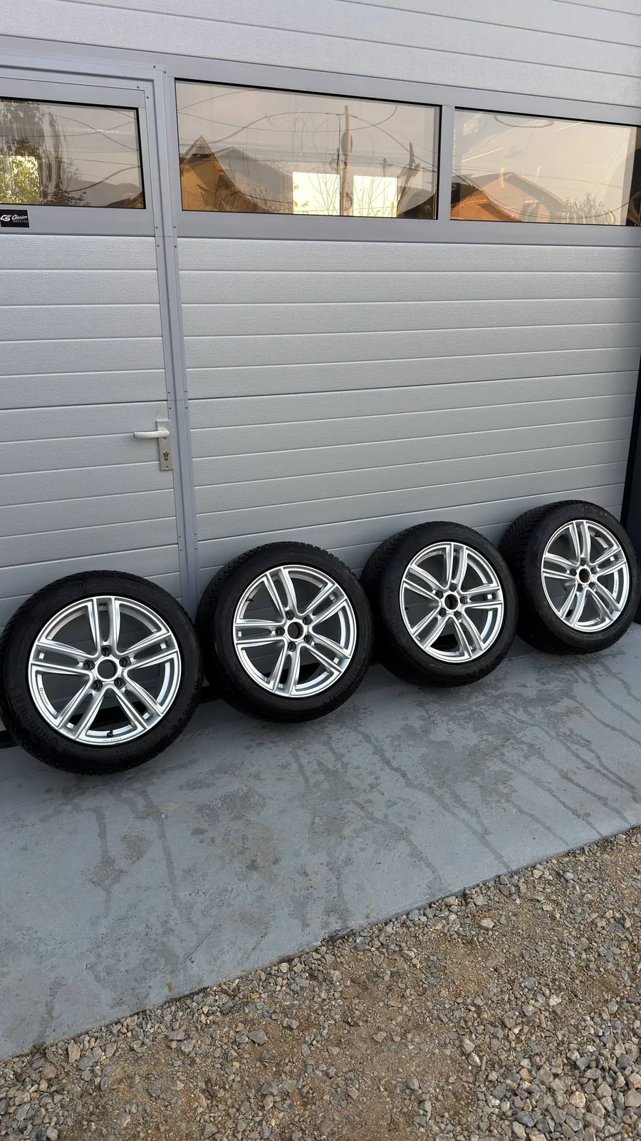 Зимний комплект Brock R17 шины Continental 2