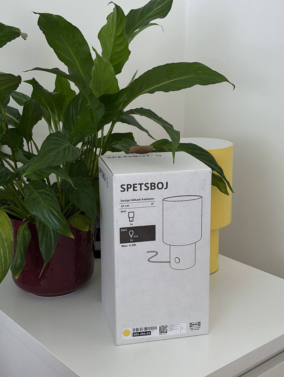 Лампа IKEA SPETSBOJ 3