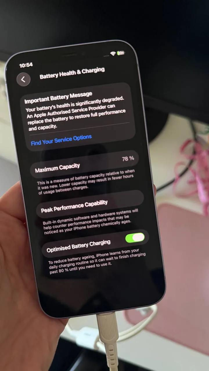 IPhone 12 64 ГБ с дефектом динамика 5