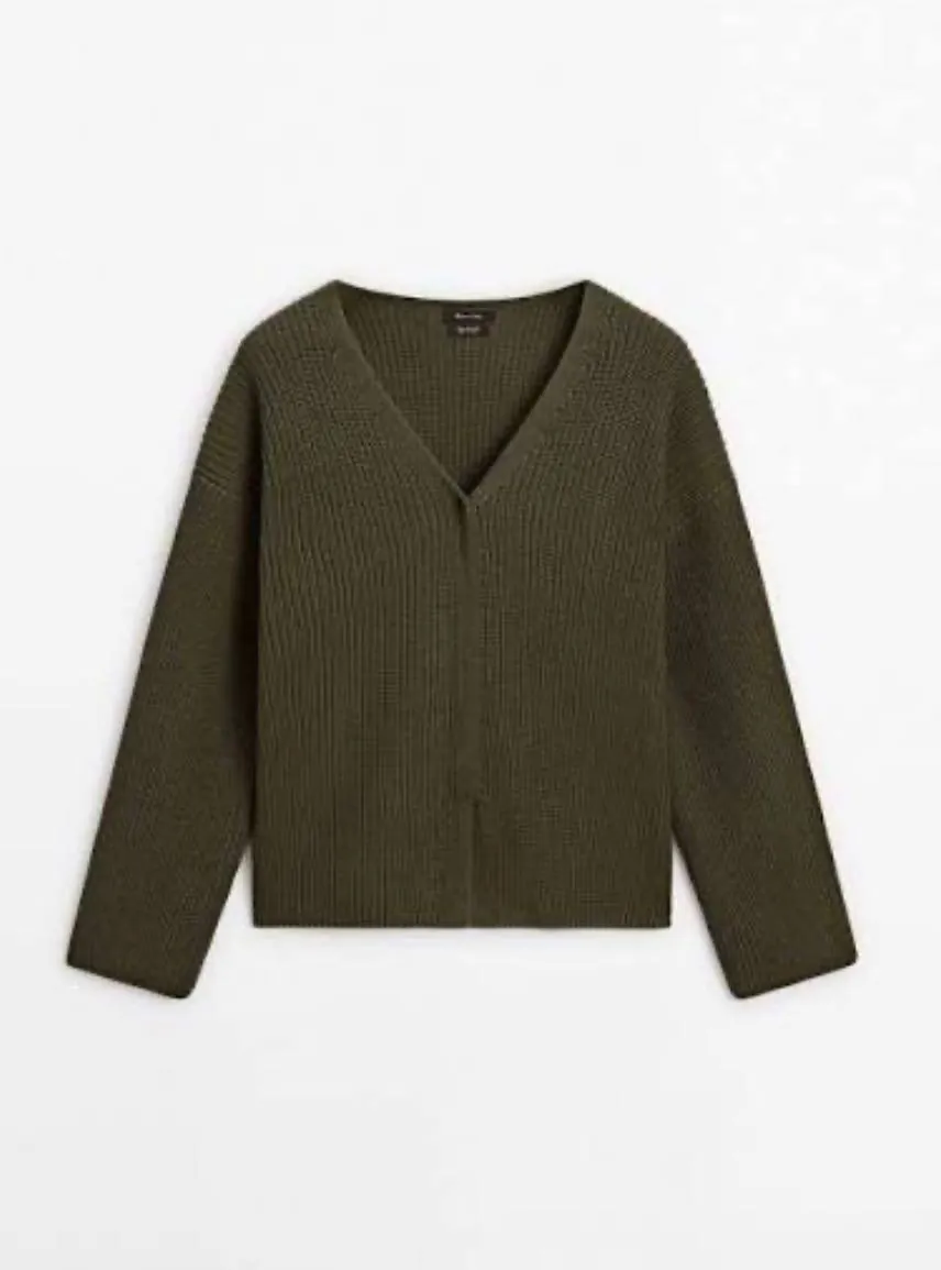 Два свитера Massimo Dutti хлопок размер M 1
