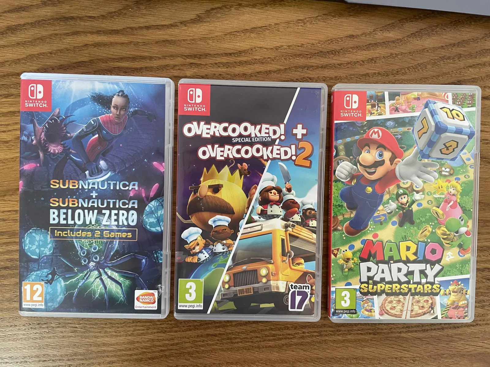 Игры Nintendo Switch три набора 1