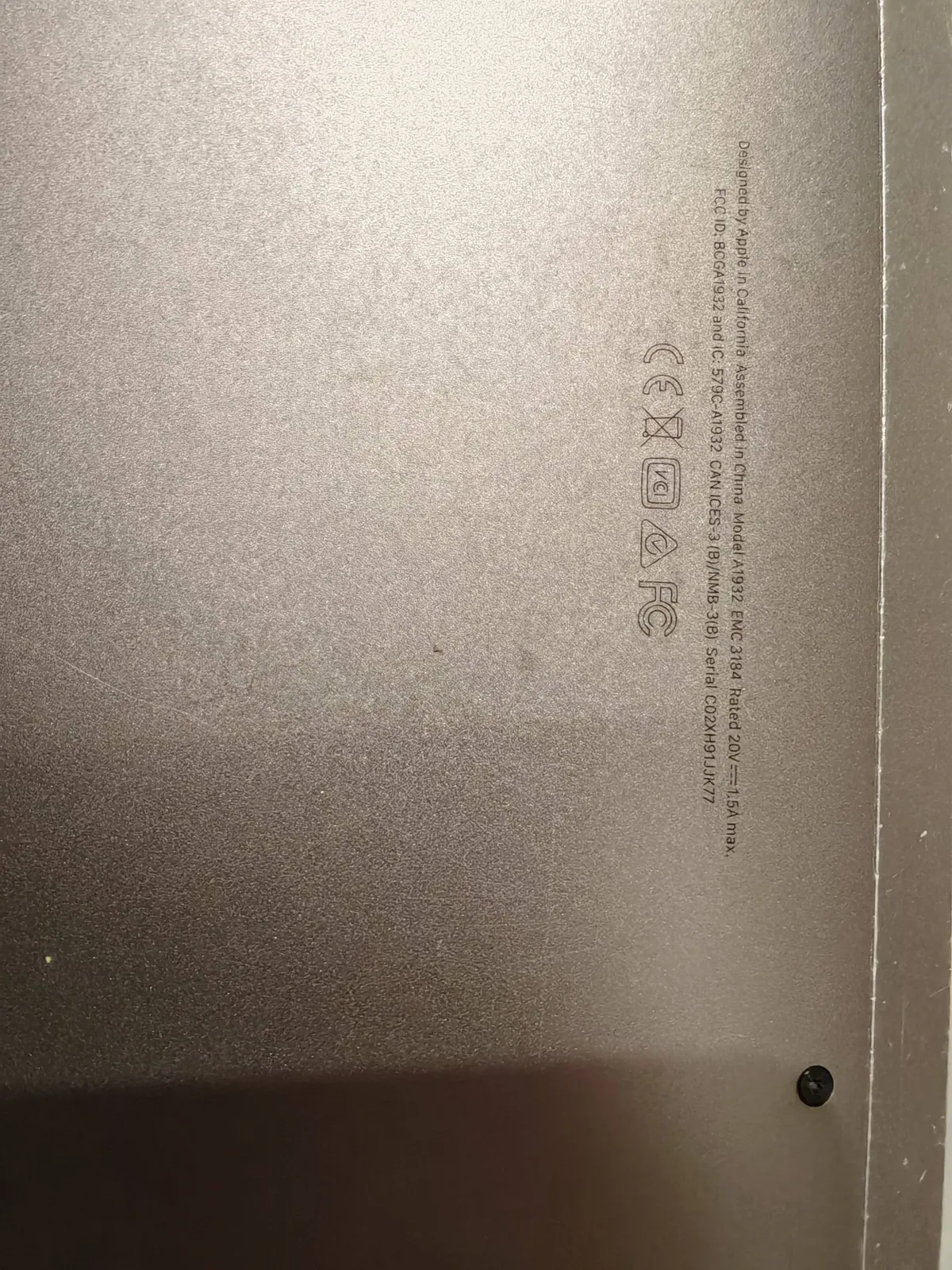 MacBook Air 13 дюймов 2018 Intel Core i5 8 ГБ 4