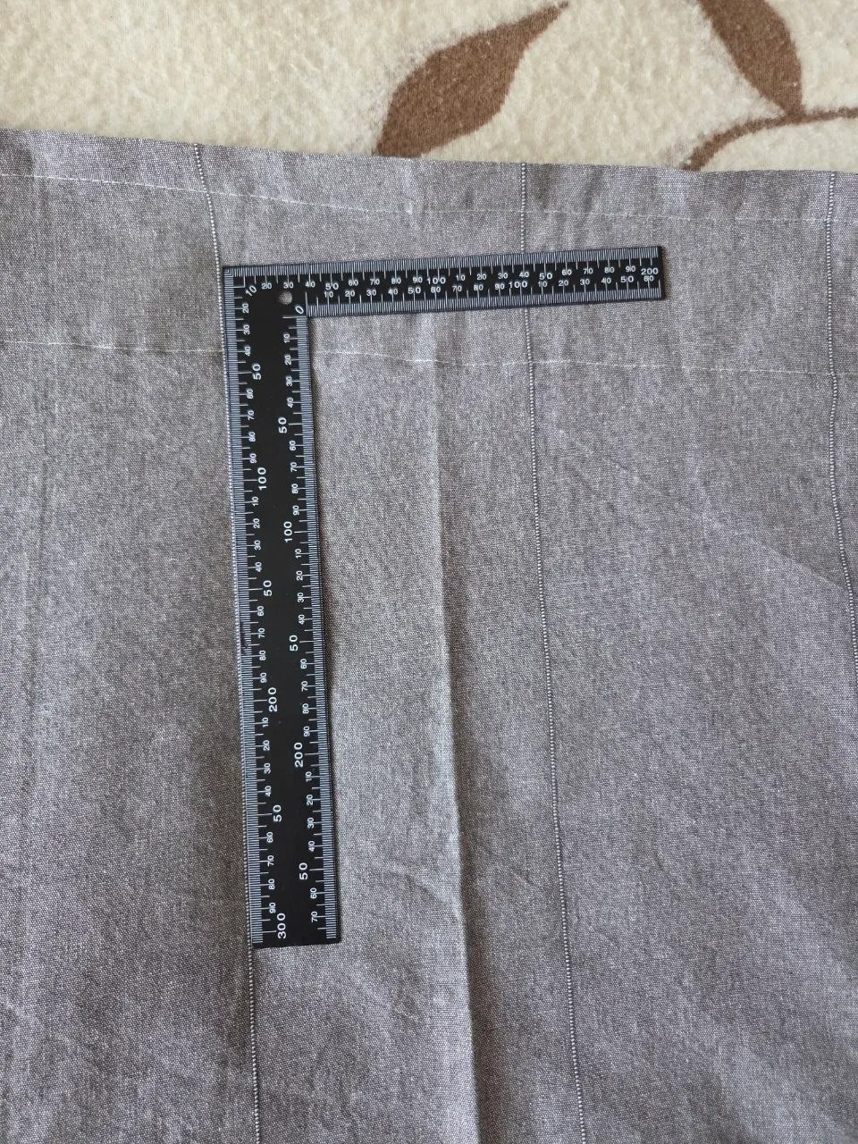 Шторы IKEA Lenda серые 140×300 см 4