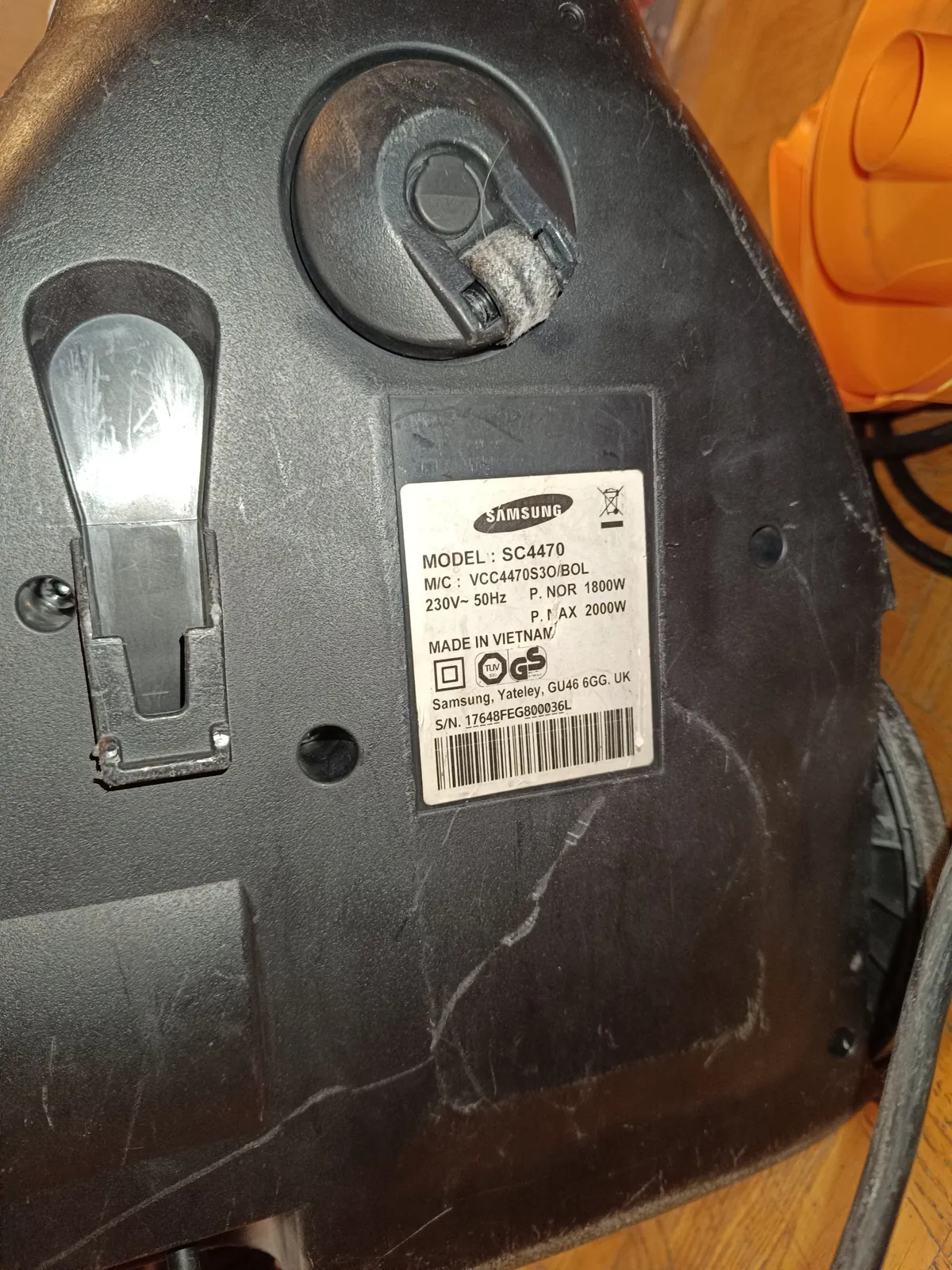 Пылесос Samsung SC4470 с двигателем Karcher 4