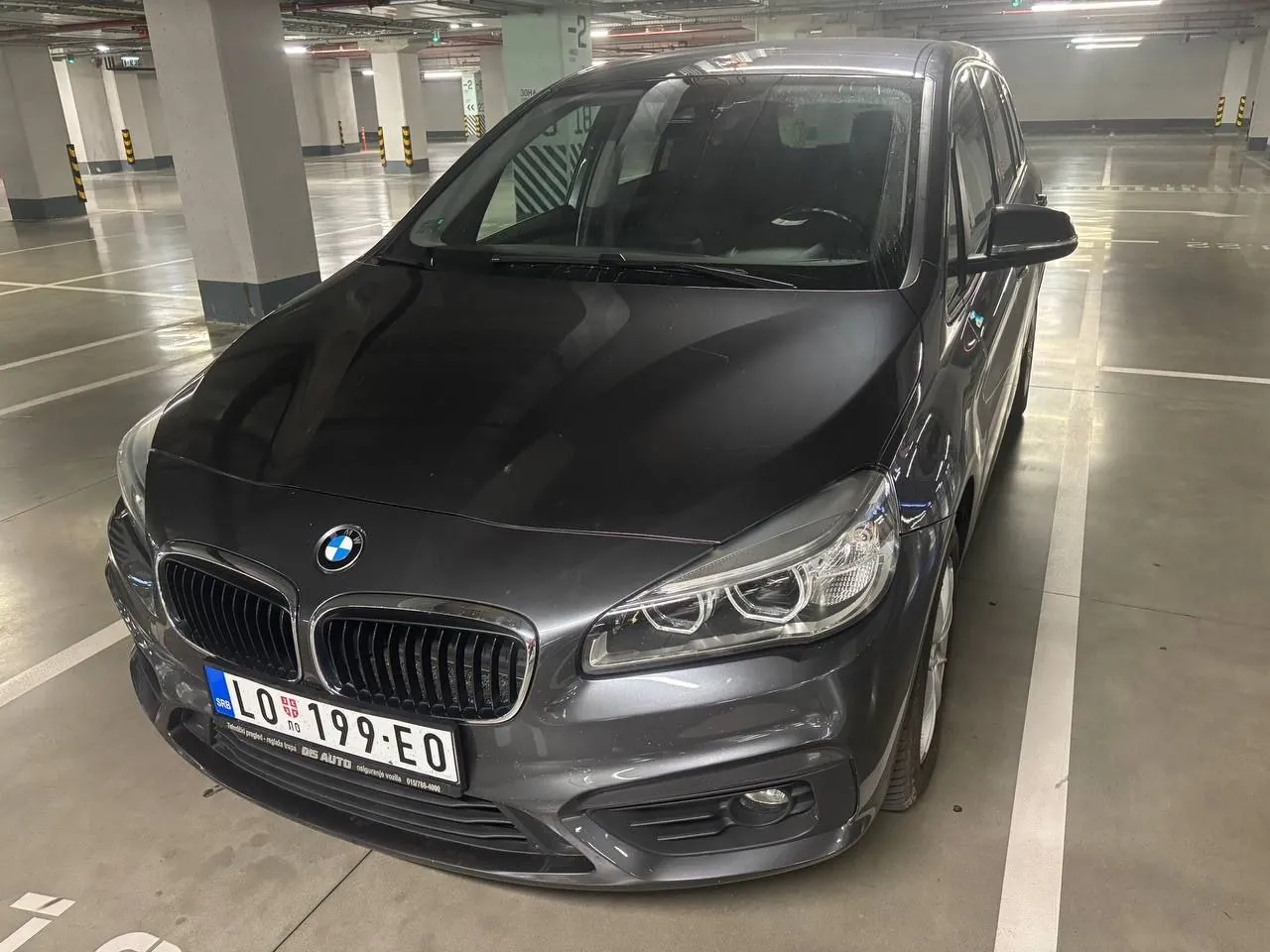 Прокат BMW 218 дизель автомат Белград 1