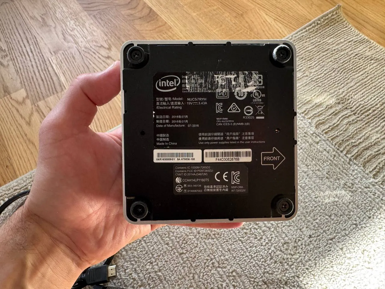 Компактный ПК Intel NUC i7-5557U 2