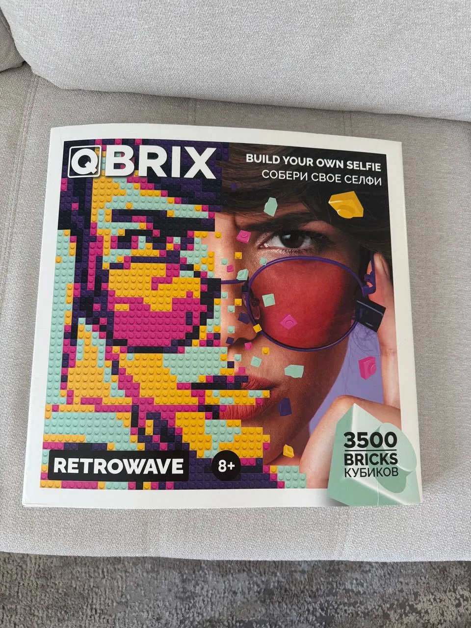 Конструктор Qbrix Retrowave пиксельный 3500 деталей 1